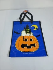 Peanuts New 2011 Snoopy Halloween Reusable Shopping Bag Grocery Travel Bag