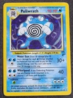 Pokemon TCG Base Set Poliwrath 13/102 Holo Rare WOTC Card LP