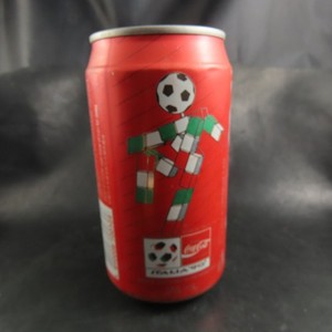 Hong Kong Italia 1990 World Cup Coca Cola Can