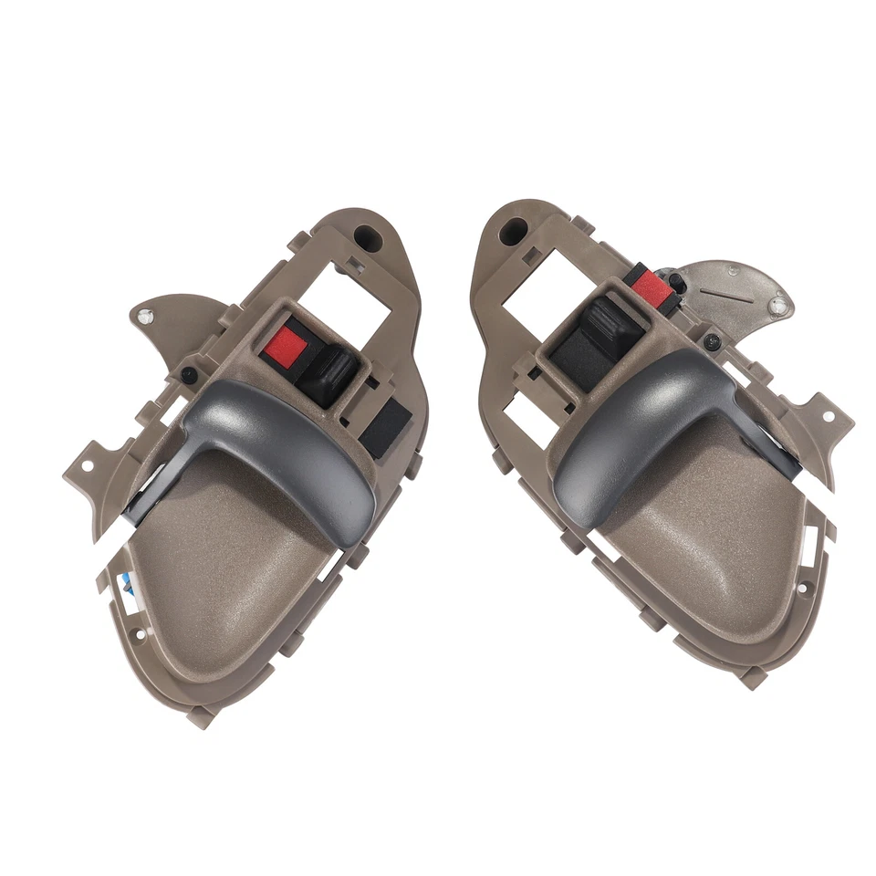 Exterior Door Handle w/ Lock Cylinder For Chevrolet GMC C/K1500 1995-2002 Front - Image 4 of 4