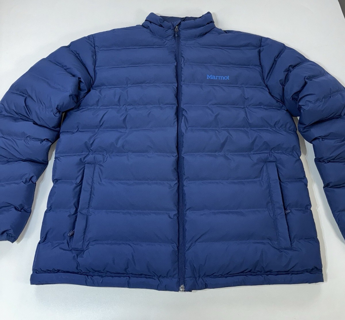 Marmot B2601 Alassian Featherless Insulated Jacket Navy Blue Men’s Size 2XL