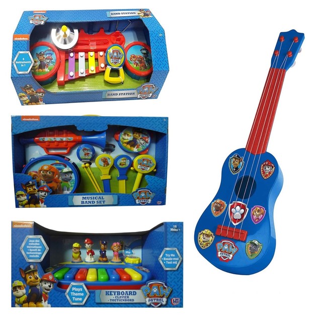 paw patrol musical band set