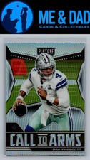 2021 Panini Playoff #CA-DPR Dak Prescott Call to Arms Silver