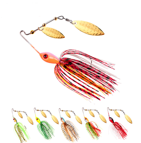 Apache Attack Spinnerbait - Fire Tiger – U.S.A. Bass Tackle