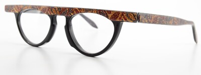 THEO Belgium Glasses Frame Dolith 7 Crazy Nice Acetate Optic Multicolor Antique