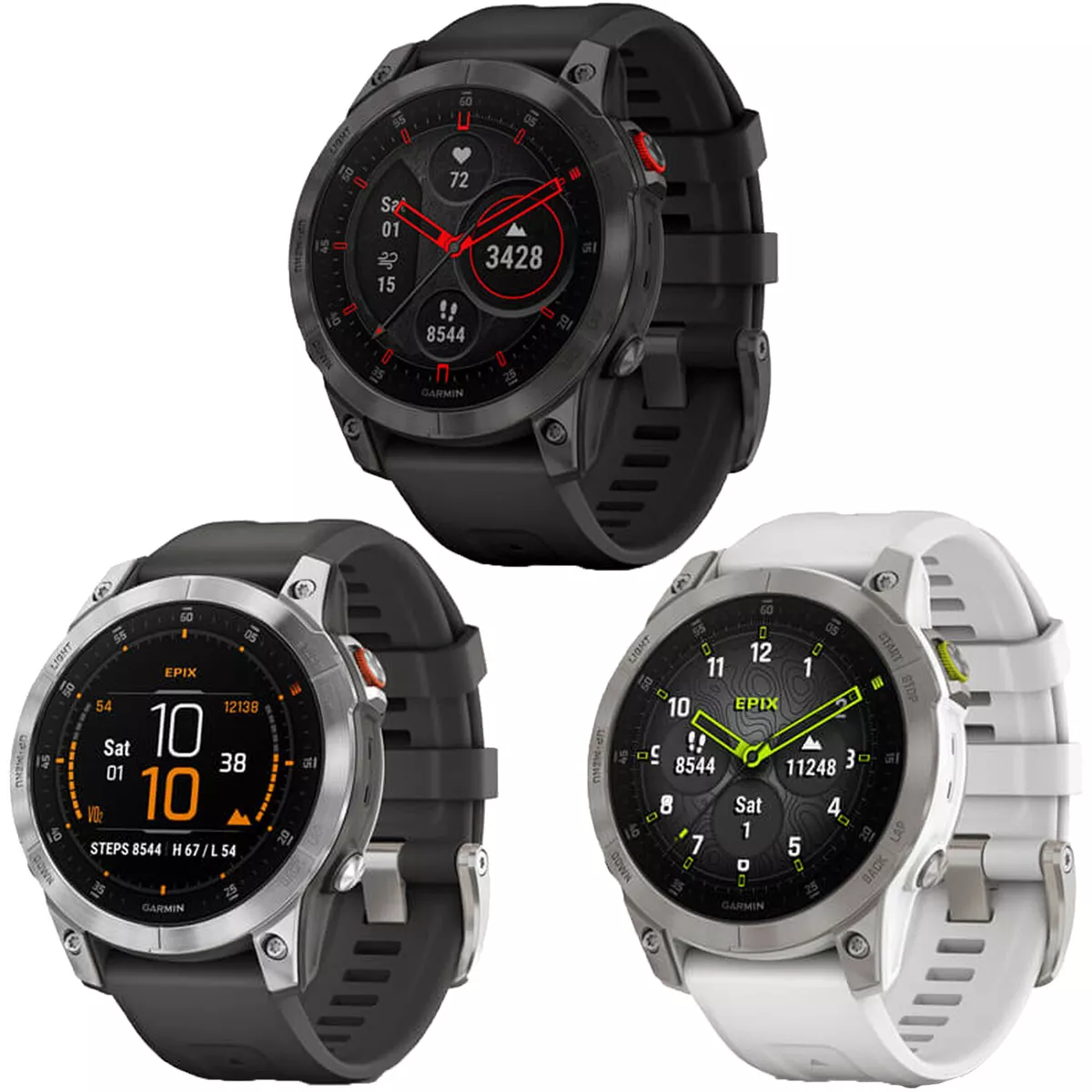 GARMIN-EPIX GEN 2 SILVER SILVER - Cardio GPS watch