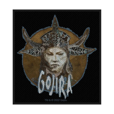 GOJIRA PATCH AUFNÄHER # 4 FORTITUDE 10x10cm FLICKEN ABZEICHEN