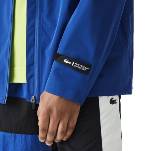 Lacoste leichte wasserdichte Kapuzen-Windschutzjacke Gr. M und L XL - Bild 3 von 3