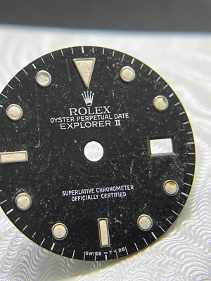 ROLEX EXPLORER 2 VINTAGE  16550 DIAL ZIFFERBLATT  FADED CADRAN PATINA 16570