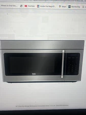 Beko European-Quality 30-in Over the Range Microwave - NEVER BEEN OPENED 