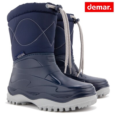 Demar Kinder Winterstiefel Schneestiefel Winterschuh gefüttert wasserdicht WINDY
