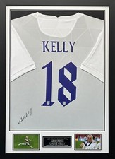 Chloe Kelly Signed & Framed England Euro 2022 Final Goal Genuine Autograph COA