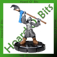 Mage Knight Dungeons - 008 ARMORED SKELETON with HALBERD - blue