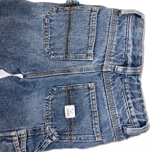 Vtg Children’s Place Thick Insulated Denim Jeans Size 3T Carpenter Pants - Picture 13 of 16