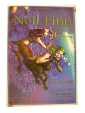 Neil Finn Fillmore Poster Split Enz Crowded House