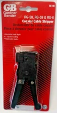 Gardner Bender SE-98 RG-58, RG-59 & RG-6 Coaxial Cable Cutter & Stripper