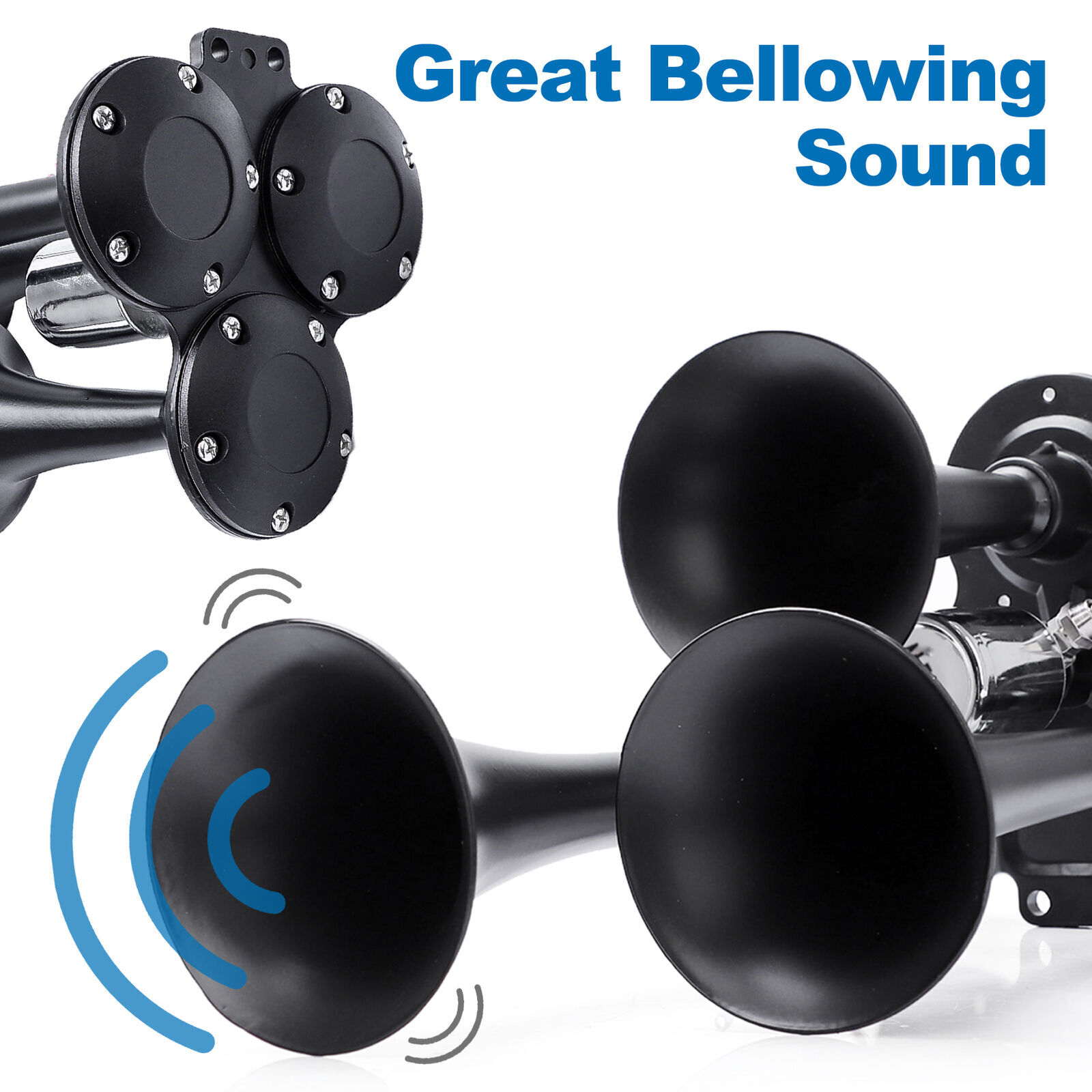 Train Horns In Car & Truck Replacement Horns