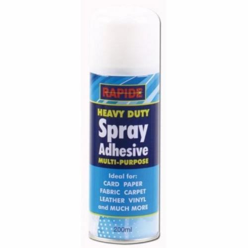 Rapide multi purpose heavy duty spray adhesive Glue 500ml carpet