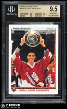 Patrice Brisebois RC BGS 9.5: 1990-91 Upper Deck Rookie Card #454 POP 2