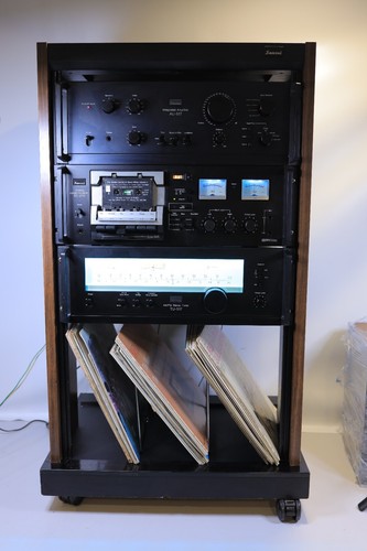 Vintage Sansui COMBO: TU-517, AU-517, SC-2110 with GX-5 Rack - Fully Serviced!