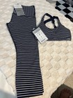 BNWT Lorna Jane Brand New Crop Bra And Tights Set Size Small