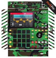 Akai MPC One Skin Camo Green Protective Decal StyleFlip Skins