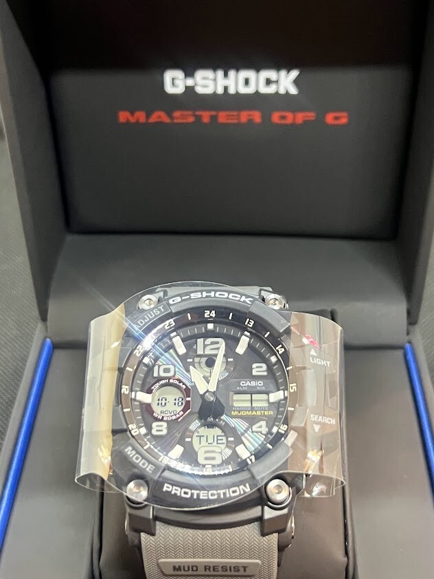 時計 G-SHOK MUDMASTER GWG-100-1A8JF Casio Master G-Shock Mudmaster Men's Solar Power Watch