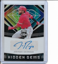 2020 Elite Extra Edition Jose Rojas Hidden Gems Rookie Autograph #HG-JR NM