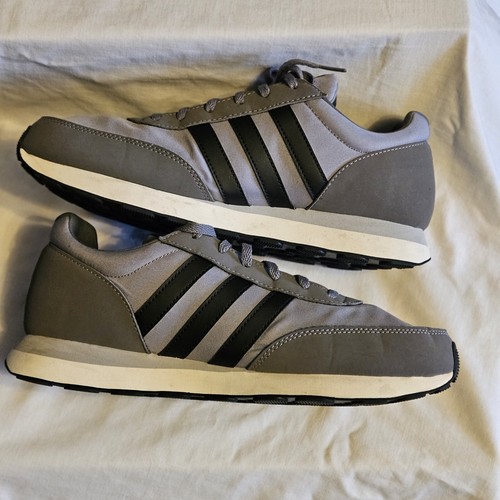 mens adidas trainers size 9 Grey - Picture 7 of 8