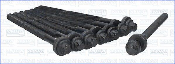 AJUSA 81049700 Bolt Kit, cylinder head for CITROËN,FIAT,LANCIA,PEUGEOT,RENAULT