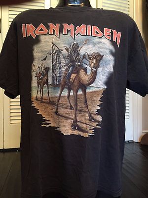 iron maiden rare t shirt