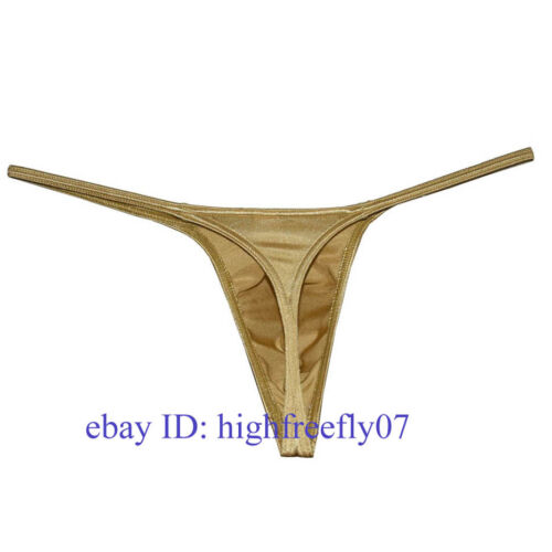 Alive Men's Summer Posing Trunks Stretch Underwear Male Mini Bikinis Micro Thong - Picture 13 of 17