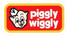 Piggly Wiggly Logo Sticker (Reproduction)