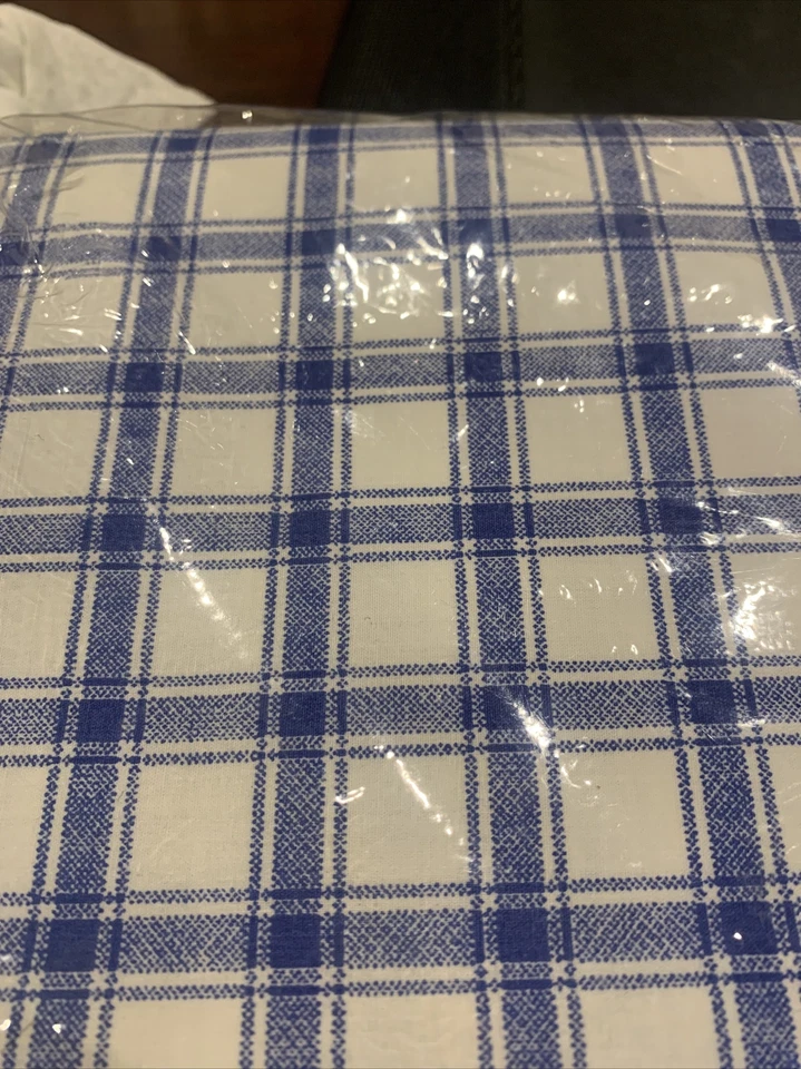 Liz Claiborne Liz At Home Decorative Fabric Blue Check  - Image 3 of 4