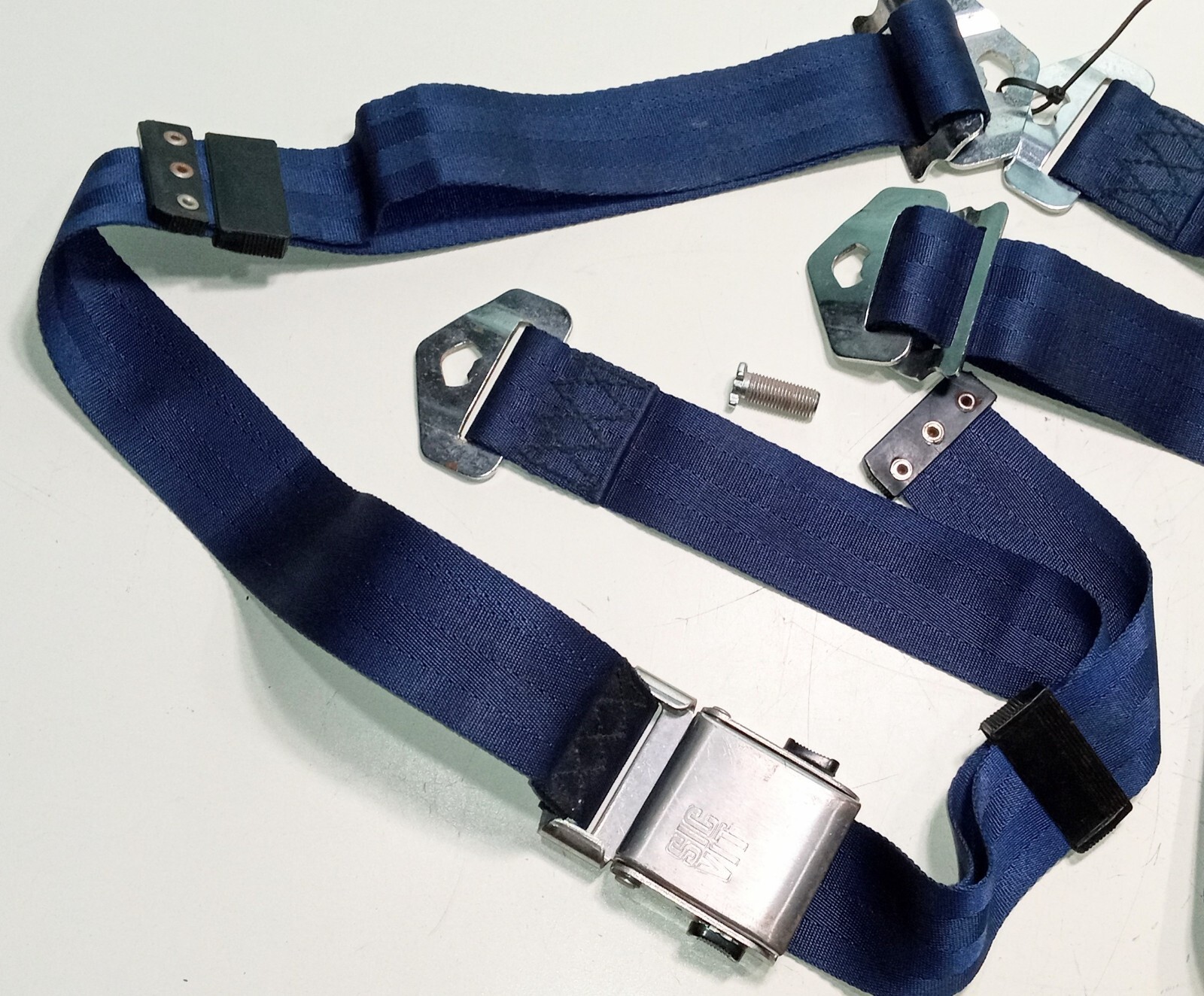 Maserati Ghibli Original Seat Belts_PAIR_ORIGINAL FACTORY GENUINE_VINTAGE OE