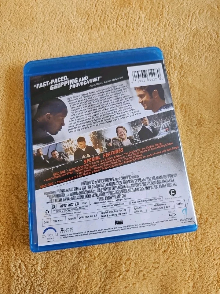 Law Abiding Citizen Bluray Lot (5) Swordfish Expendables Red Salt - Image 3 of 4