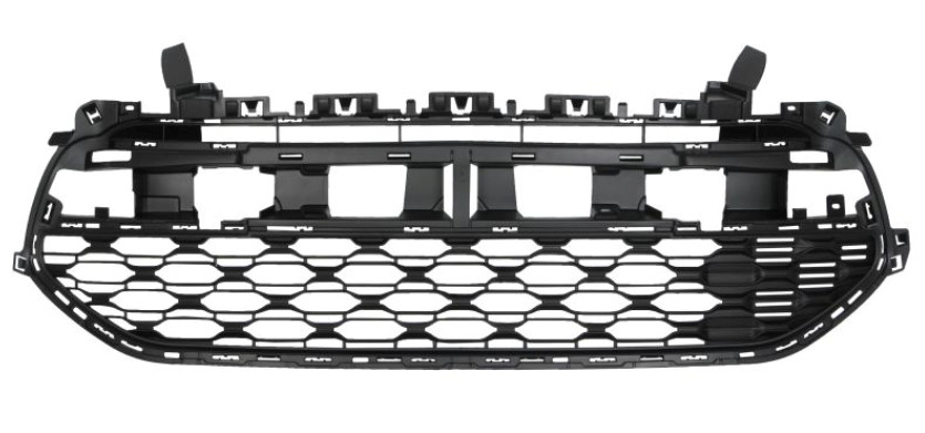 Grille avant pour Citroën C4 Picasso II en ABS noir injecté robuste haute finition