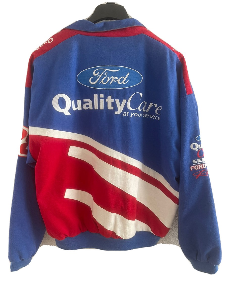 Ford NASCAR ジャケット Vintage Ford Racing Jacket 90s NASCAR Quality Care Dale Jarrett | eBay