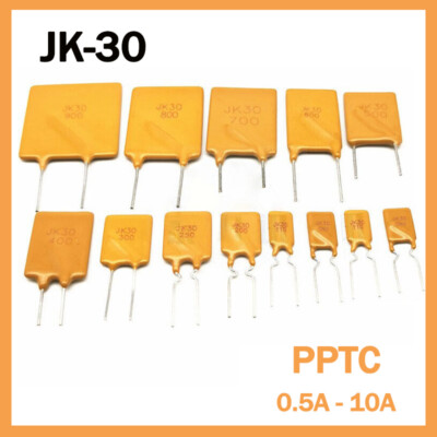 PPTC-Sicherung Zurücksetzbar Fuse Rückstellende Sicherung Polymer 30V- AUSWAHL