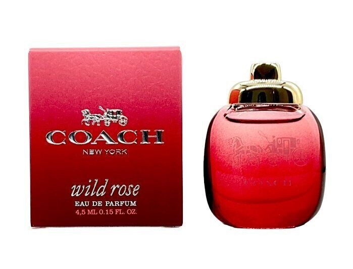 COACH NEW YORK WILD ROSE 0.15 OZ EAU DE PARFUM SPLASH MINI WOMEN