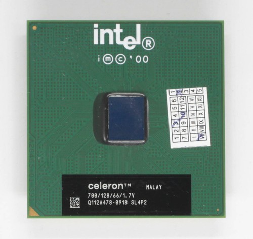 Sockel 370 CPU - Intel Celeron 700 - 700 MHz - SL4P2 - Coppermine - GETESTET