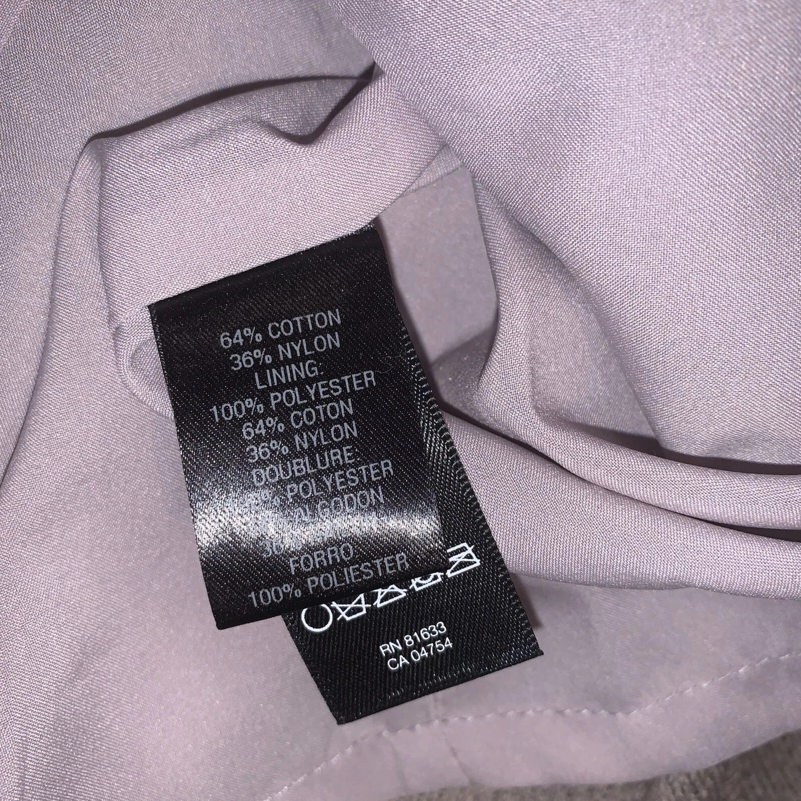 VETEMENTS Abito donna Kenneth Cole New York M scollo a V rafia linea A skater nuovo con etichette KC7895