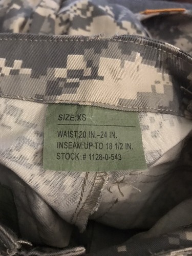 Rothco Digital Camo  BDU Pants & Shirt Set ARMY 1st Armored Division USA Kids XS - Picture 5 of 5