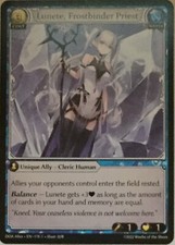 Lunete, Frostbinder Priest Regular - Grand Archive, Dawn of Ashes Alter Ed.