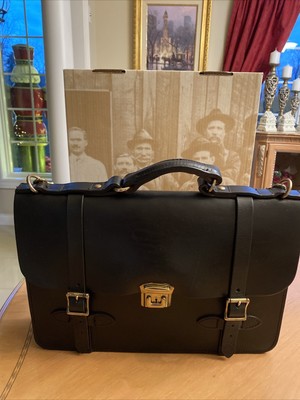 filson leather field satchel