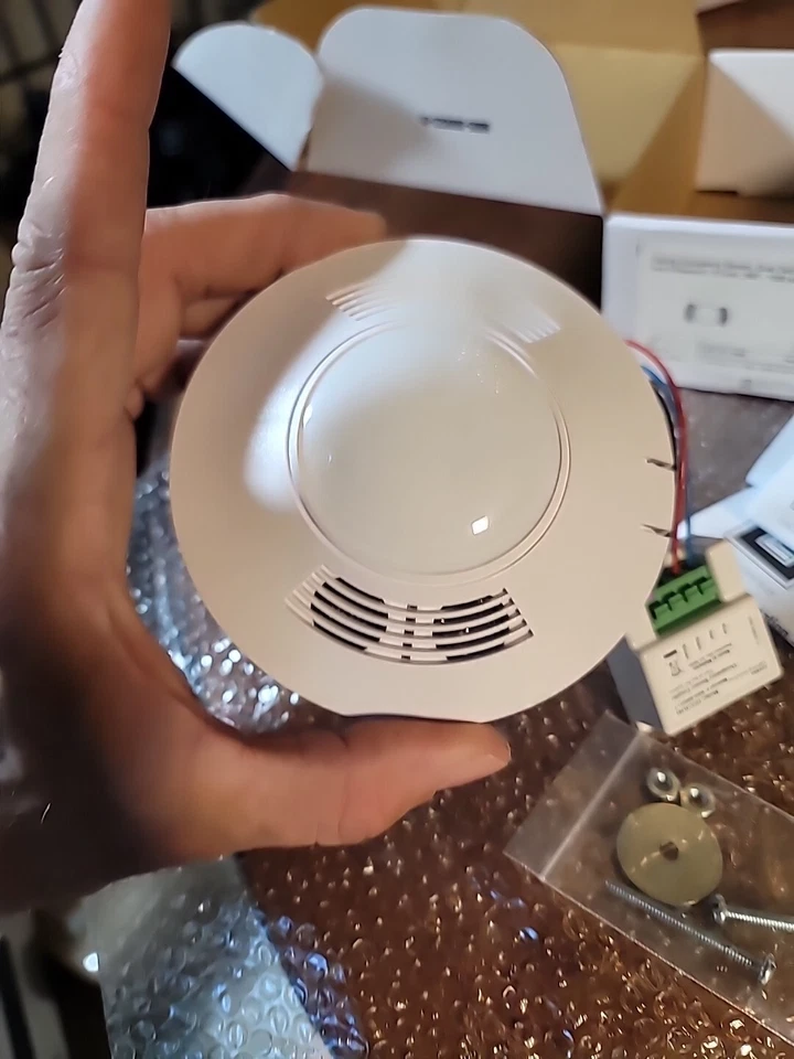 Greengate OAC-DT-1000 MicroSet Dual Tech Ceiling Sensor - White & OCC-RJ45 - Image 3 of 4