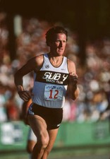 Steve Scott USA Prefontaine Classic Track Meet Hayward Field U- 1984 Old Photo 1