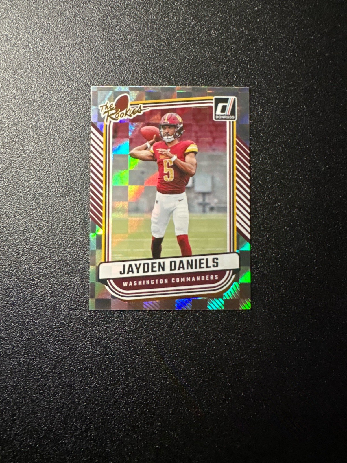 2024 Panini Donruss Jayden Daniels The Rookies Commanders