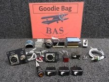 1999 Mooney M20R Goodie Bag with Switches, Relays, Jacks, Etc