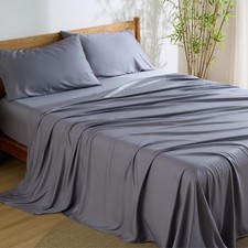 Bedsure Queen Sheet Set Cooling Sheets For Queen Size Bed Set Rayon Derived